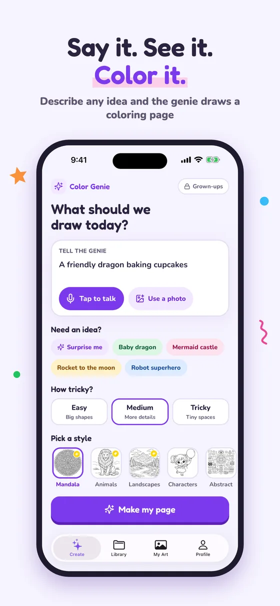 Color Genie screenshot 1